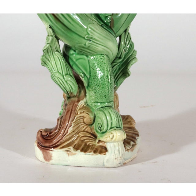 Ralph Wood Pearlware Dolphin Spill Vase, Burslem, Staffordshire, Circa 1783–1790 For Sale - Image 10 of 14