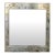 C.1970's LaBarge Chinoiserie-Style, Silver & Gold Leaf Burnished, Reverse Painted Eglomise Mirror For Sale
