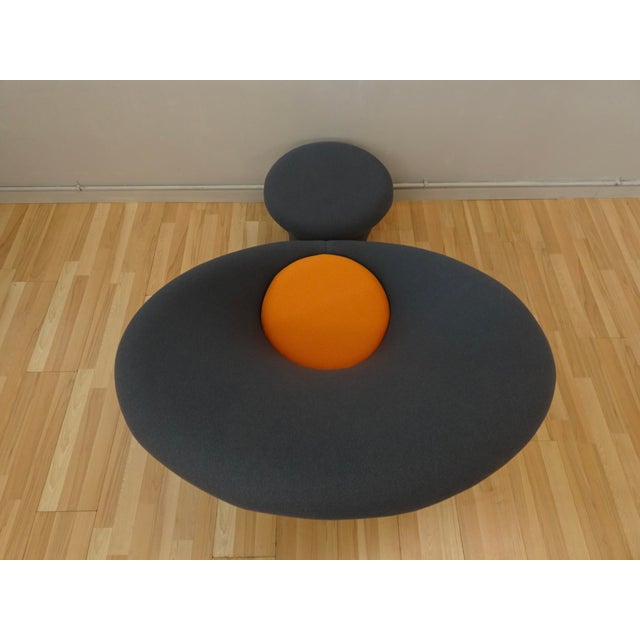 Textile Pierre Paulin Big Mushroom and Pouffe Early Edition For Sale - Image 7 of 18