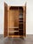 Vintage Art Deco 1940's Burl-Wood Armoire For Sale - Image 9 of 18
