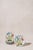 Mid 20th Century Set of 6 Hand Painted Floral Italian Plates For Sale - Image 4 of 14