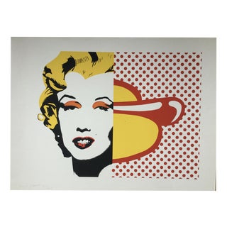 Hervé Carrier, Homage to Warhol and Lichtenstein, 1990, Lithograph For Sale