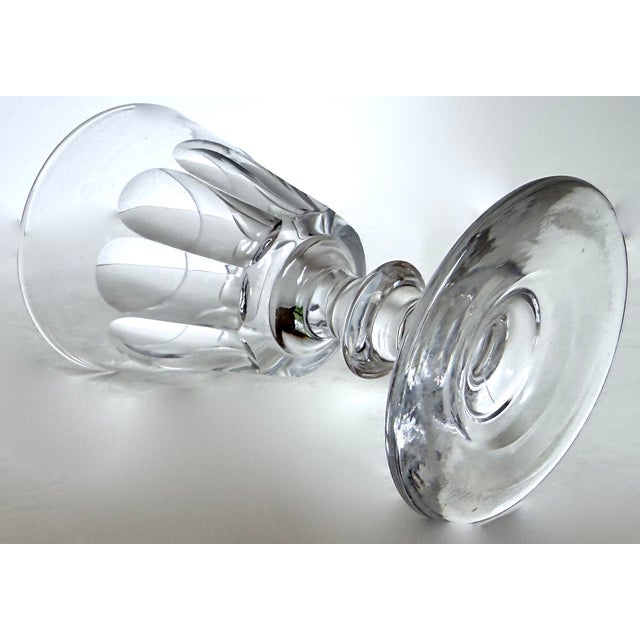 Late 19th Century Saint-Louis Crystal Fine Quality Port/Sherry Glasses. French Ca. 1890 - Set of (8) For Sale - Image 12 of 15