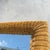 1980s 1980s Large Wall Mirror in Hand-Woven Wicker For Sale - Image 5 of 7