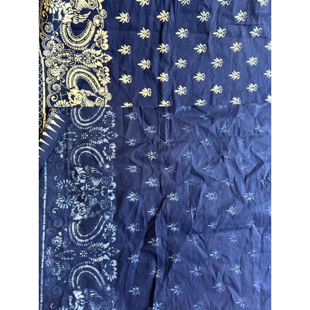 Late 20th Century Late 20th Century Indonesian Batik Textile Runner For Sale - Image 5 of 9