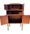 Set of 2, American Antique Secretary Desk and Custom Bouclé Chair For Sale - Image 15 of 18