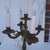 French Provincial Mid 20th Century French Style 5 Light Candelabra Lamp For Sale - Image 3 of 18