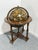 Large "globe" bar cart, made in Italy in 1970 Walnut wood, swivel wheels. Intact and in good condition. Diameter: 70 cm...