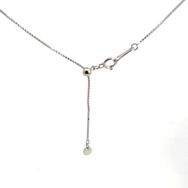 Early 21st Century Platinum Alexandrite & Diamond Flower Blossom Necklace For Sale - Image 5 of 5