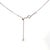 Early 21st Century Platinum Alexandrite & Diamond Flower Blossom Necklace For Sale - Image 5 of 5