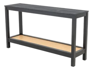 Contemporary Ebonized Wood Console Table