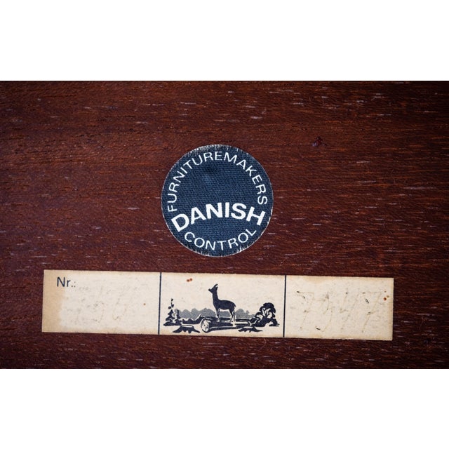 Serving Cart by Severin Hansen for Haslev Møbelfabrik, 1950s For Sale - Image 12 of 13