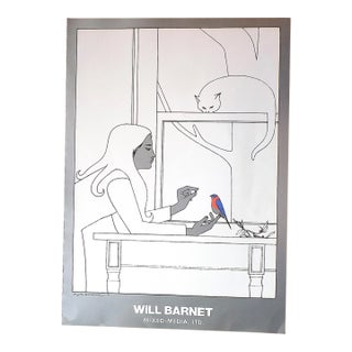 Vintage Signed/Titled Will Barnet Lithograph-"Fifth Season #2" For Sale