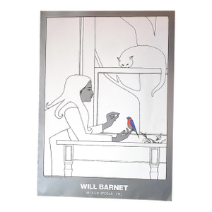 Vintage Signed/Titled Will Barnet Lithograph-"Fifth Season #2"