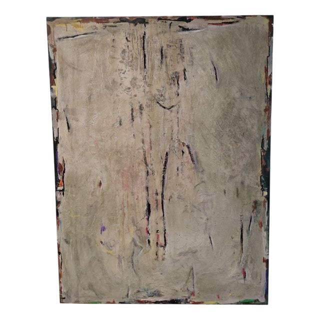 Natalia Vypritskaia, Layers: Silence Between, Texture Paste on Canvas For Sale