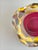 Murano Glass Faceted Sommerso Bowl in Pink and Yellow, Italy, 1960s For Sale - Image 4 of 11