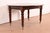 R. J. Horner & Co. R. J. Horner Style Antique Victorian Carved Mahogany Extension Dining Table, Newly Refinished For Sale - Image 4 of 13