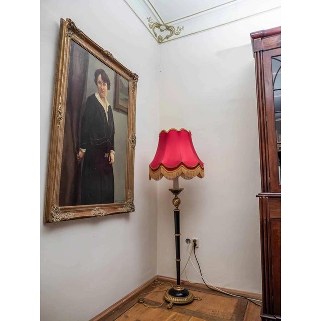 Antique Empire Floor Lamp For Sale - Image 4 of 13