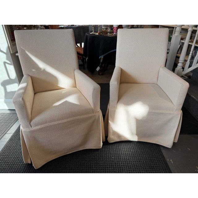Early 21st Century Parsons Style Chairs For Sale In Boston - Image 6 of 6