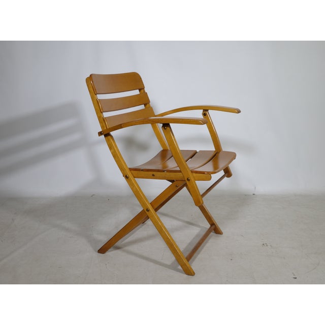Vintage Garden Furniture Set in Wood, 1970s, Set of 3 For Sale - Image 10 of 11