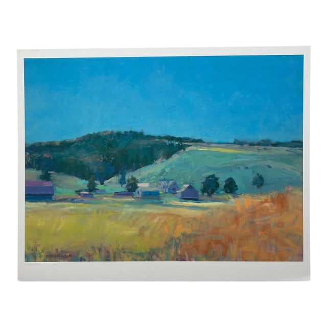Greg Osterhaus’s work captures the pastoral landscapes of Virginia through instinctive, impressionistic brushstrokes and a...