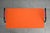Metal Vintage Orange Perforated Metal Serving Cart, 1950s For Sale - Image 7 of 13