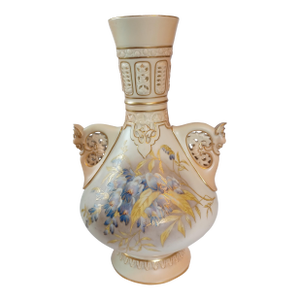Antique Royal Worcester Porcelain Vase