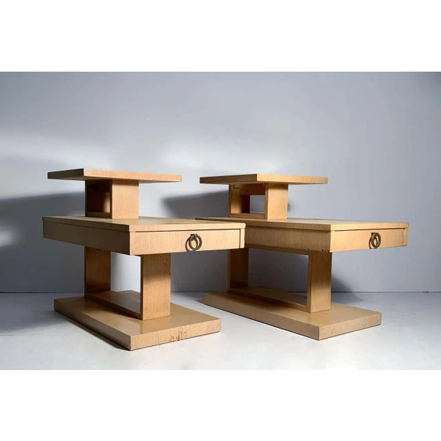 Lane Architectural End Tables - A Pair For Sale - Image 9 of 13