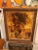 Mid century oil on board of an Indian Warrior. Nice heavy impasto style. In a wooden wormhole styled fame. Will fit in...