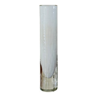 1970’s Signed Alfredo Barbini Sommerso Glass Vase For Sale