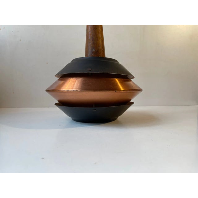 Scandinavian Modern Pendant Lamp by Ernest Voss, 1950s For Sale - Image 6 of 8