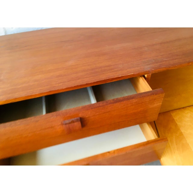 Low Teak Sideboard, 1960s, in Very Good conditions. Designed 1960 to 1969