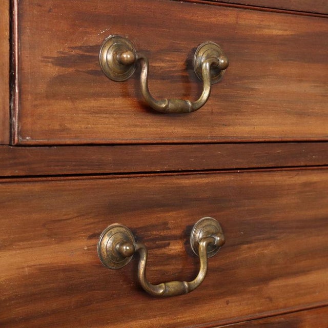 English Secretaire in Mahogany For Sale - Image 10 of 12