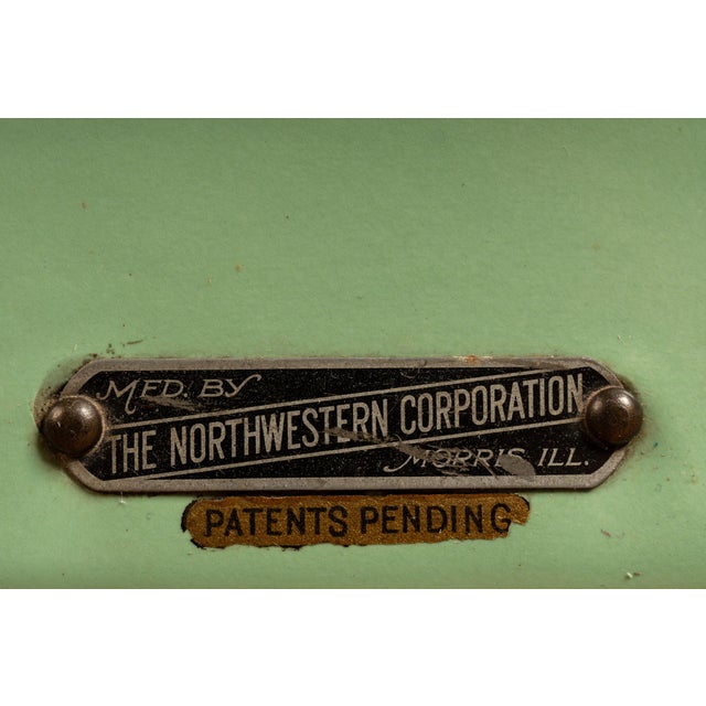 Vintage Porcelain "Penny Merchandiser" Gumball Machine by Northwestern For Sale In Chicago - Image 6 of 8
