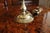 Metal Antique English Brass Lamp For Sale - Image 7 of 10