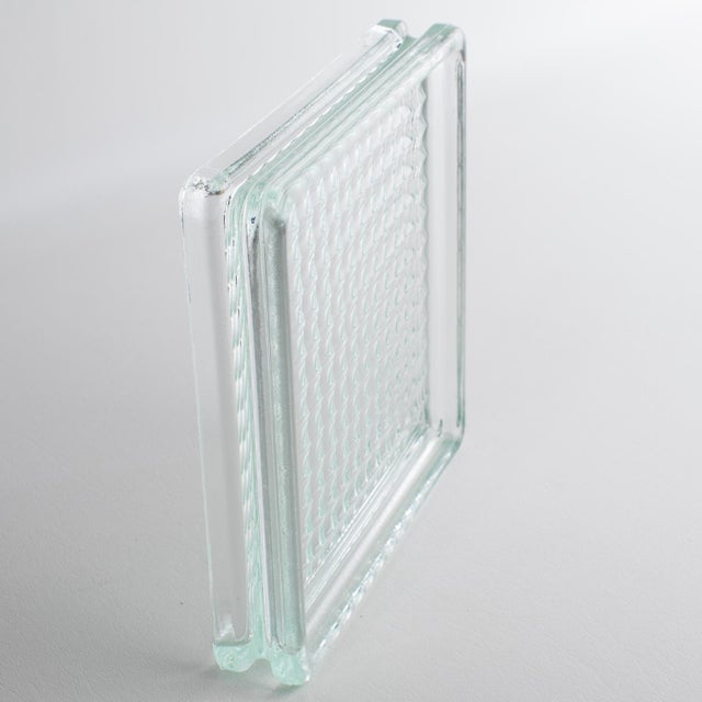 Mid-Century Modern Le Corbusier for Lumax Mid-Century Modern Glass Desk Tidy, Catchall Bowl For Sale - Image 3 of 12