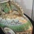 Antique French Porcelain Hand-Painted Pilgrim Flask Vase With Raised Gold Filigree & Roses For Sale In Providence - Image 6 of 10