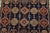 Heriz Rug 5’11” X 8’11” Blue Wool Vintage Tribal Hand-Knotted Oriental Carpet For Sale In Philadelphia - Image 6 of 14