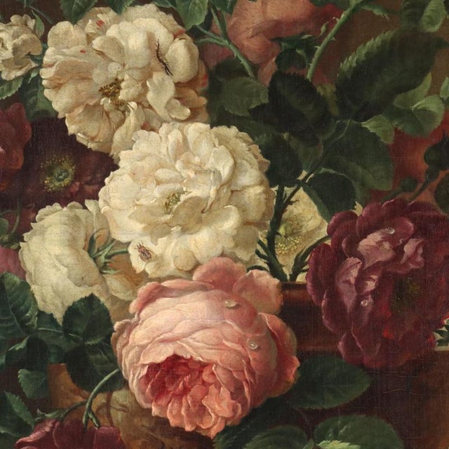 Elise Le Barbier Bruyère, Still Life, 1824, Oil on Canvas, Framed For Sale - Image 5 of 12