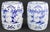 Chinese Thai Chinese Style Blue & White Ceramic Stools, 2 For Sale - Image 3 of 6