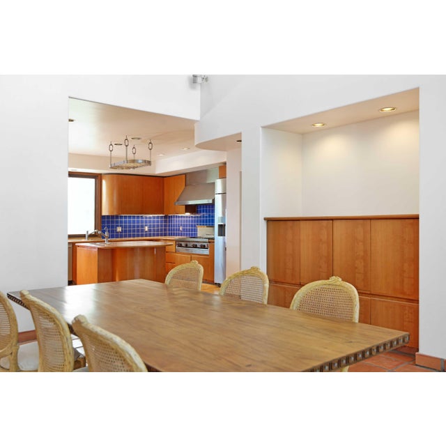 Modern Attributed to Kreiss Collection Deauville Table (Includes 6 Kreiss Chairs for Free With Purchase) For Sale - Image 3 of 17