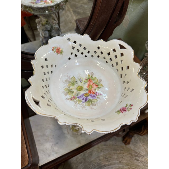 Antique German Von Schierholz Porcelain Figurine Centerpiece For Sale In Birmingham - Image 6 of 11