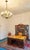 2000 - 2009 Antique Large Carved Chappendale Writing Desk For Sale - Image 5 of 14