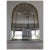 Brass Motivated Seller: 1970s Hollywood Regency Brass Arc Mirror With Beveled Panels For Sale - Image 8 of 8