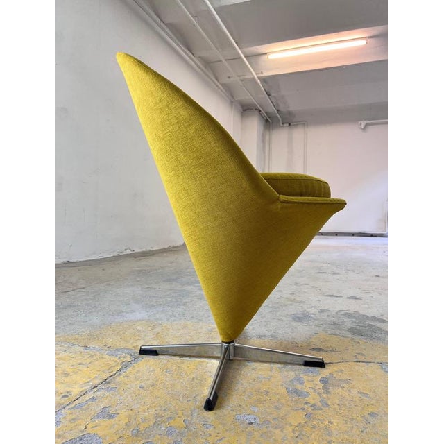 Yellow Cone Chair by Verner Panton For Sale - Image 10 of 11