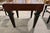 Traditional House of Mercier Leather Game Table With Two Chairs For Sale - Image 3 of 12