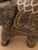 Taupe Vintage Apropos Home Collection Hand-Painted Ceramic Elephant Figurine, Made in India For Sale - Image 8 of 11