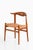 1950s Scandinavian Modern JH-505 Cowhorn Chair in Teak and Cane attributed to Hans J. Wegner, 1952 For Sale - Image 5 of 10