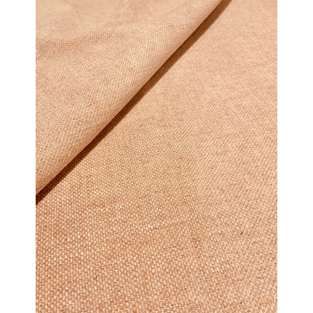 Modern Colefax & Fowler: F3701-21 Marldon Pink Woven Designer Fabric - 9 Yards For Sale - Image 3 of 3