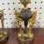 Early 20th Century Pair of Early 20th Century Georgian Bronze Regency Style Patinated Bronze and Ormolu Candlesticks For Sale - Image 5 of 11